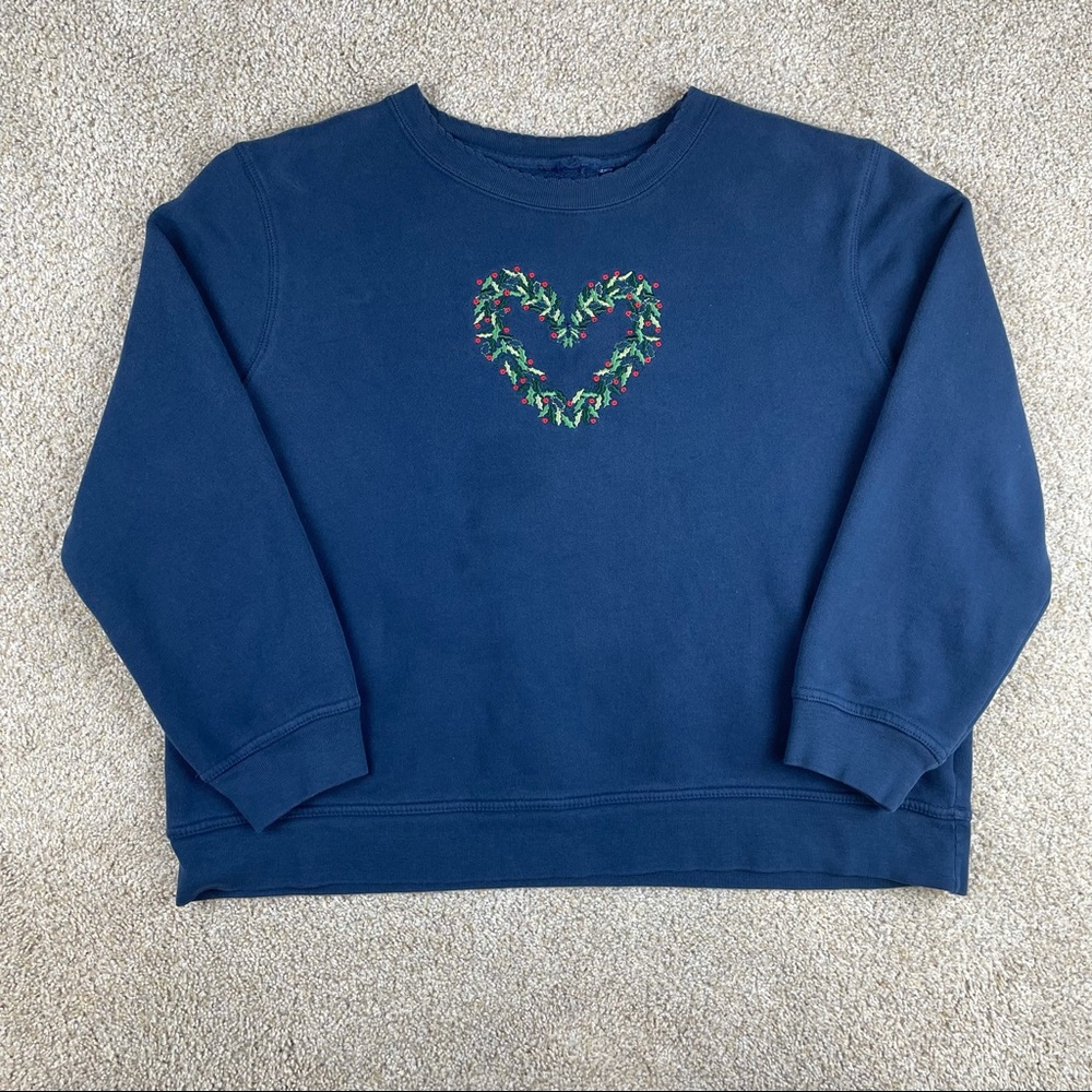Vintage heart reef grandma crewneck sweatshirt